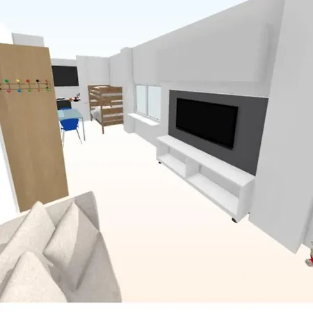 Apartment Brigh Loft Dishwaser Surfers&nomads *